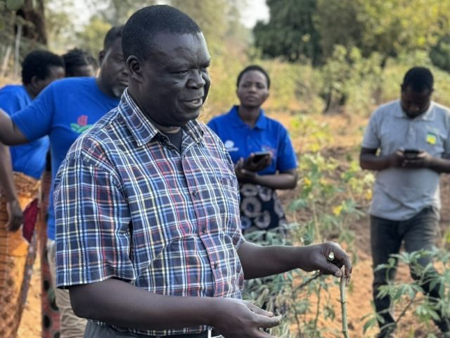 MaDiHPS National Project Coordinator Jonathan Mkumbira talking about the project, climate change and the digital platform in the Times Group